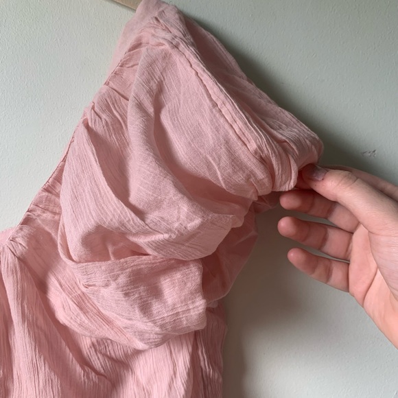 ASOS off the shoulder puff sleeve blouse - Picture 2 of 3